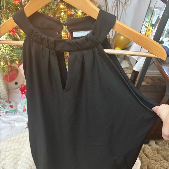 New York & Company Black Stretch Dress - Picture 3 of 8